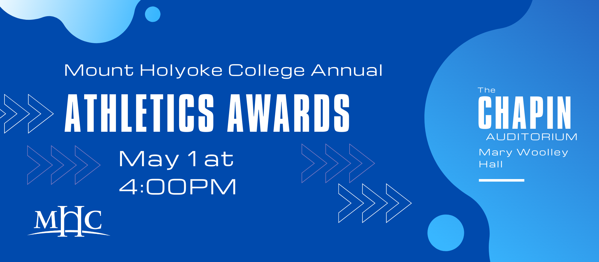 Awards Celebration set for Monday at Chapin Auditorium