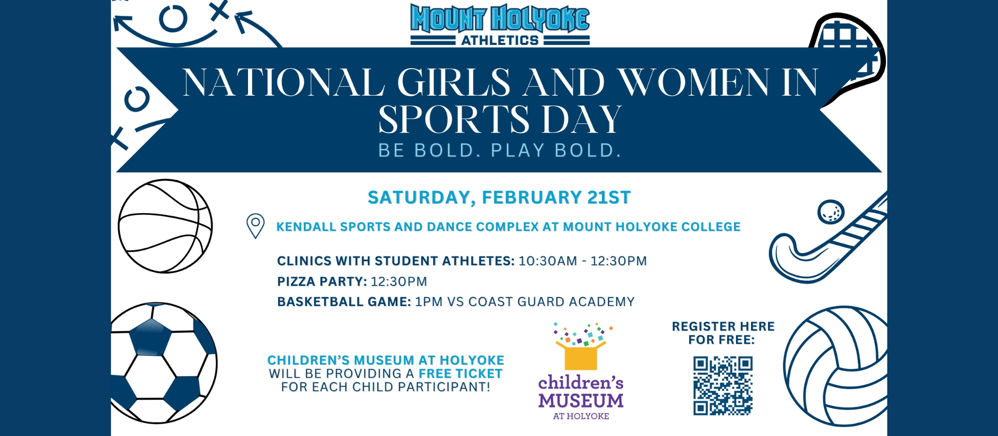 National Girls & Women in Sports Day event at MHC announced for Feb. 21