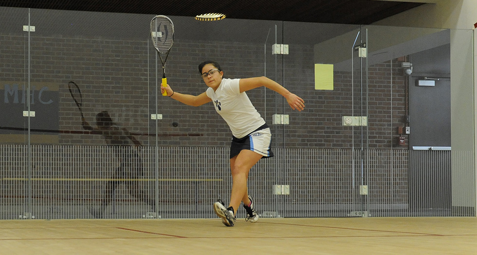Squash Splits During Day 1 at Wesleyan Round Robin