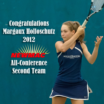 Holloschutz Garners Year-End NEWMAC Tennis Honors
