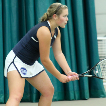 Tennis Battles Back to Defeat Clark, 6-3