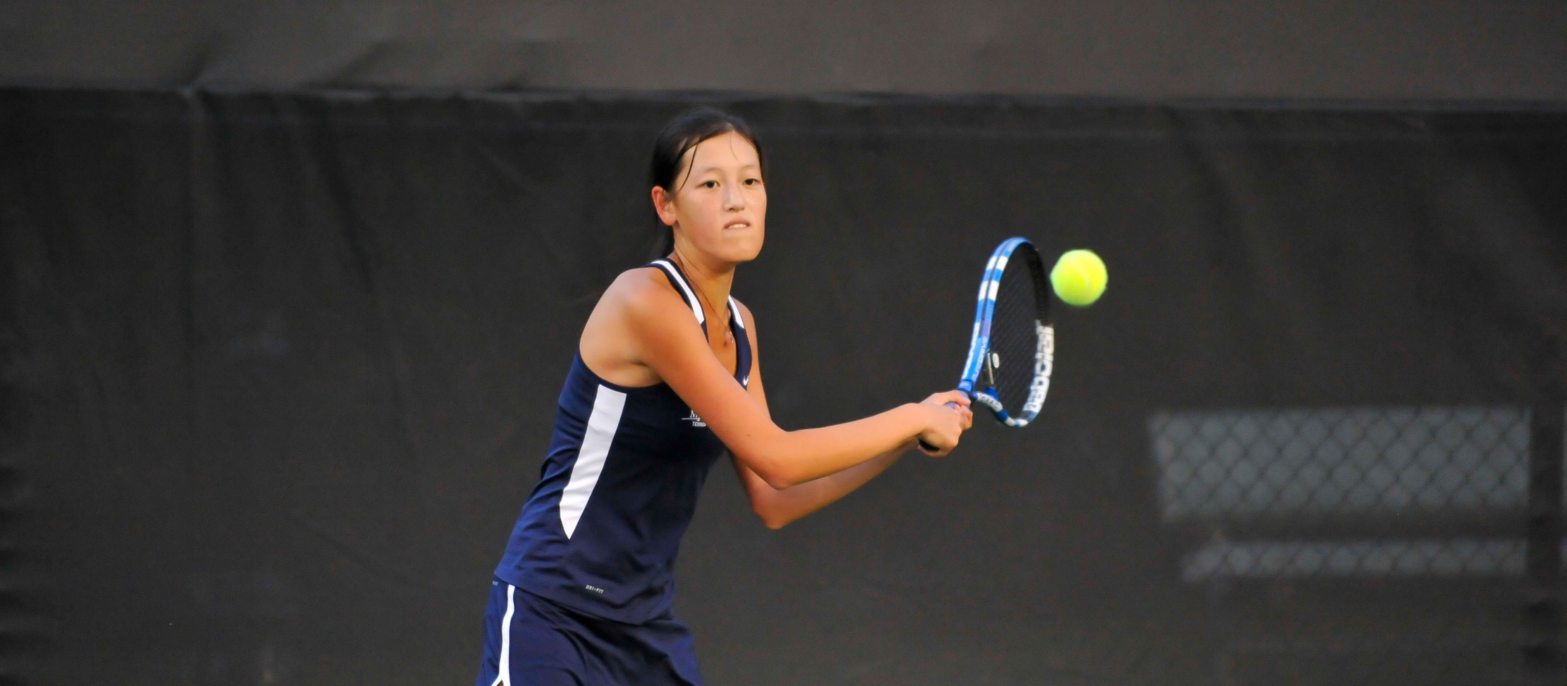Clara Wang action photo.