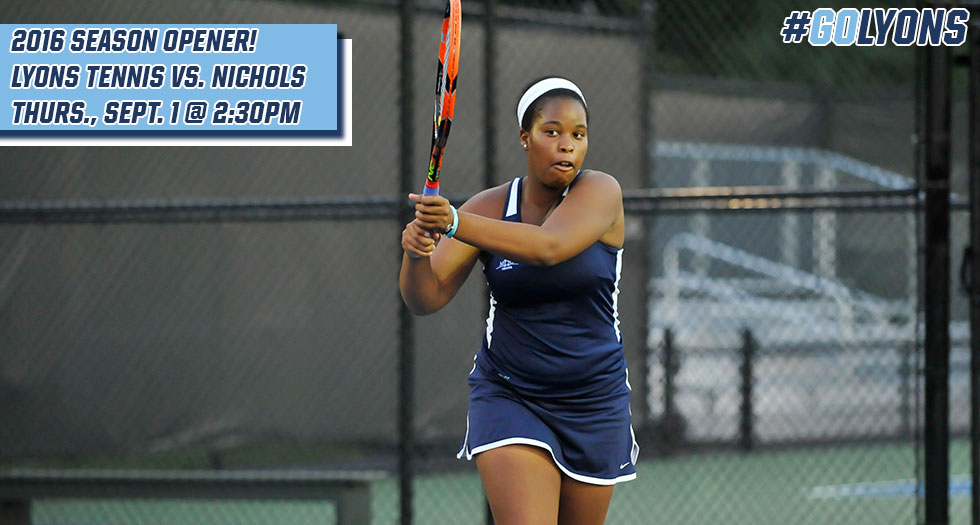 Lyons Game Day Central: Tennis vs. Nichols on Thursday
