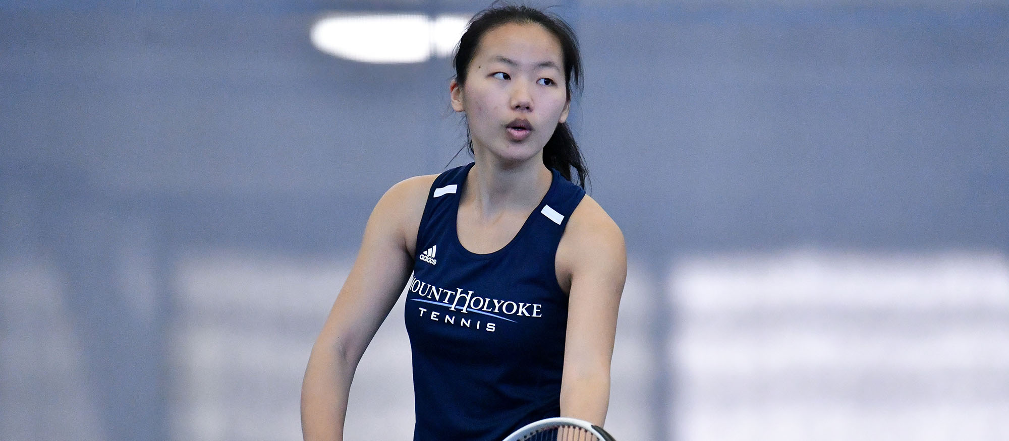 Tennis Blanks Clark, 9-0, on Senior Day