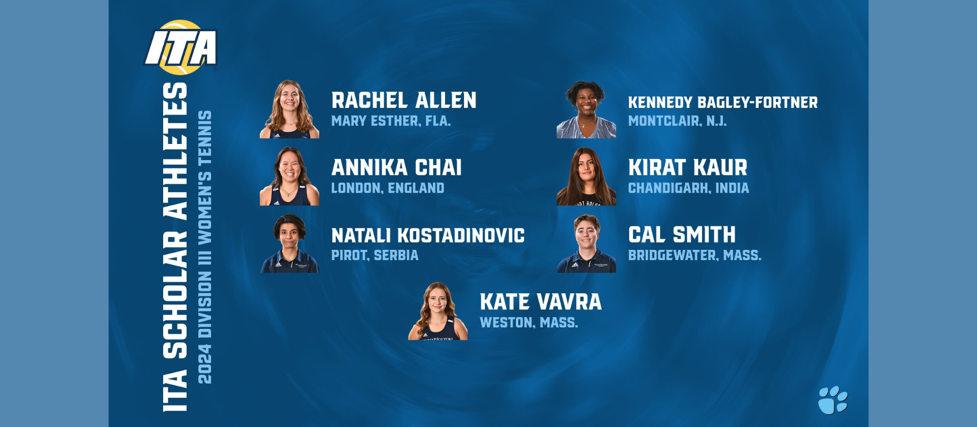 Tennis team earns 2024 ITA academic honors