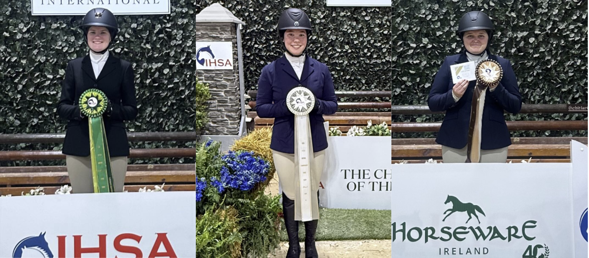 Megan Bliamptis, Emi Graf, and Carly Bitler all scored for Mount Holyoke on the second day of IHSA Nationals on May 3, 2025.