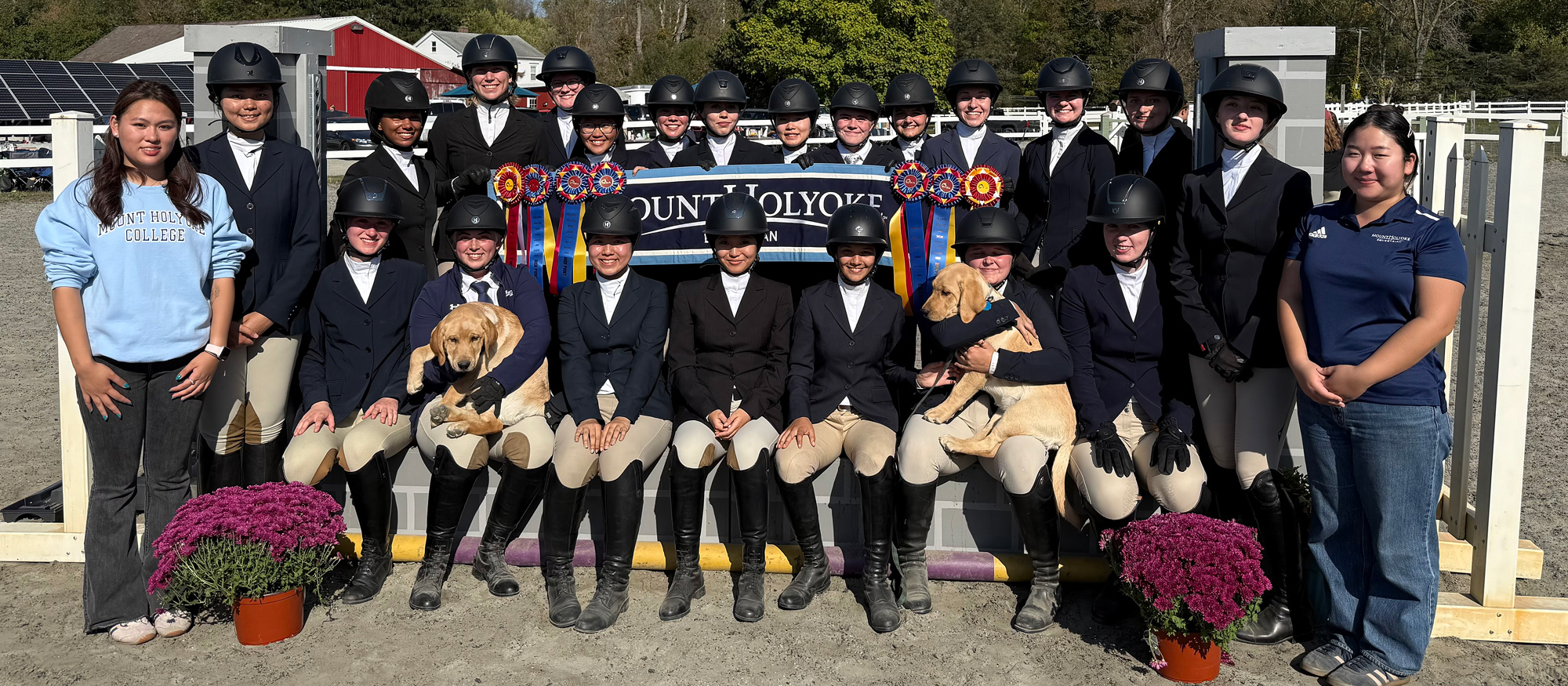 Hunt seat team wins season-opening Williams College Show