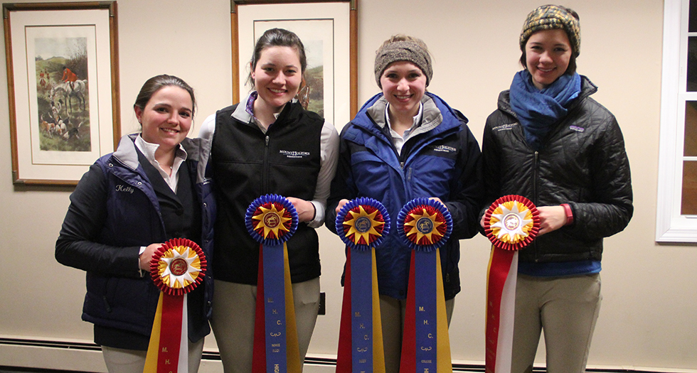 Riding Victorious in Home Show on Senior Day