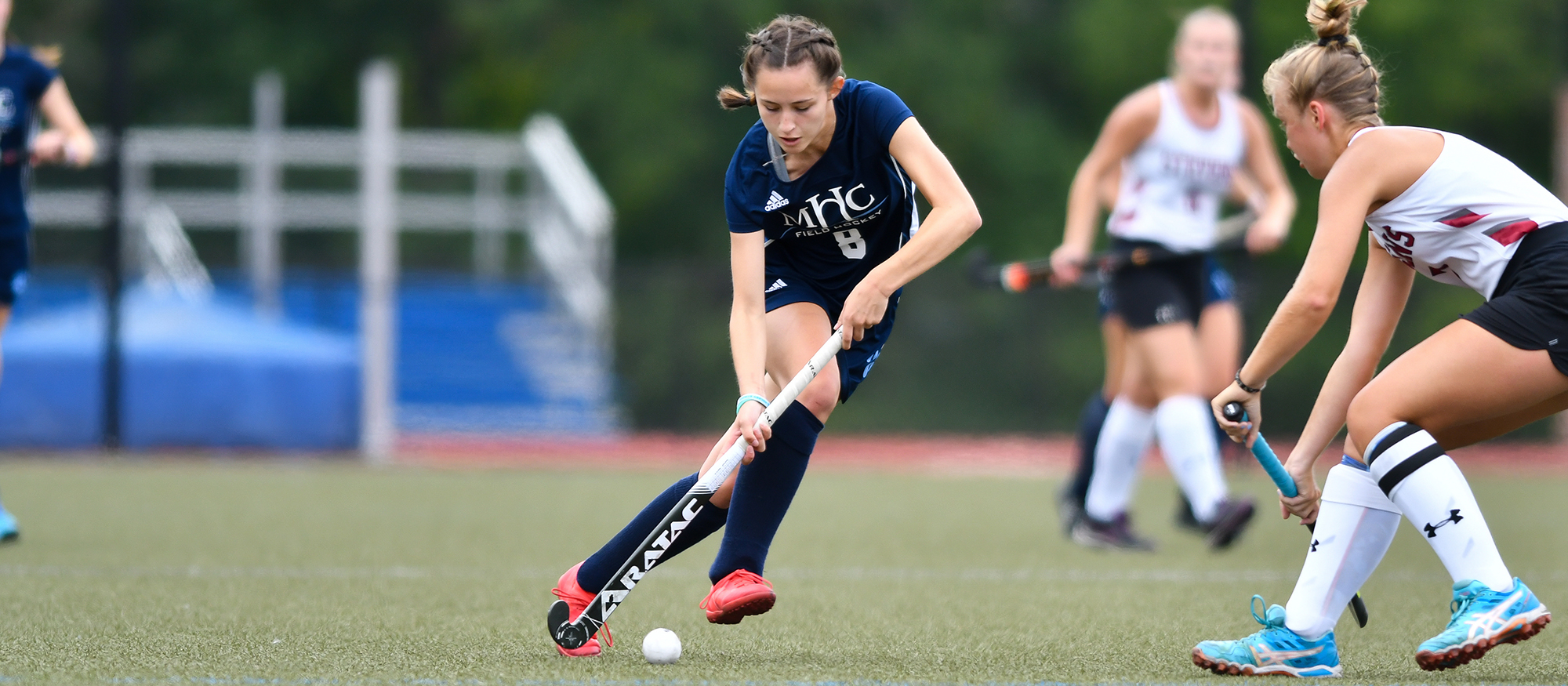 Action photo of Lyons field hockey player, Kylie Brooks