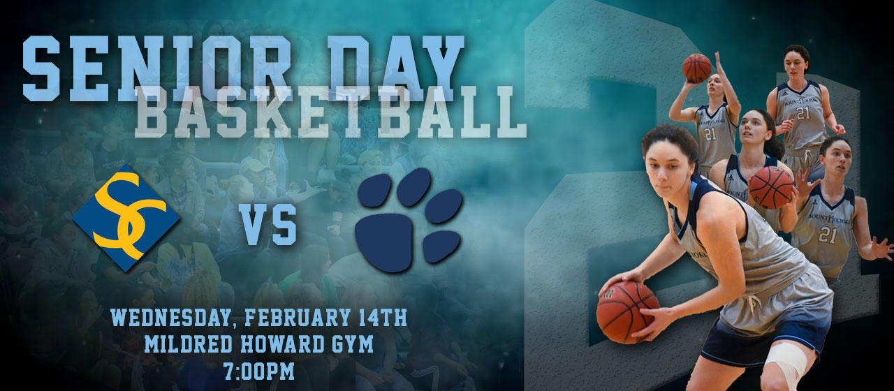 Gameday Central graphic: Senior Day featuring Kate Rawson.