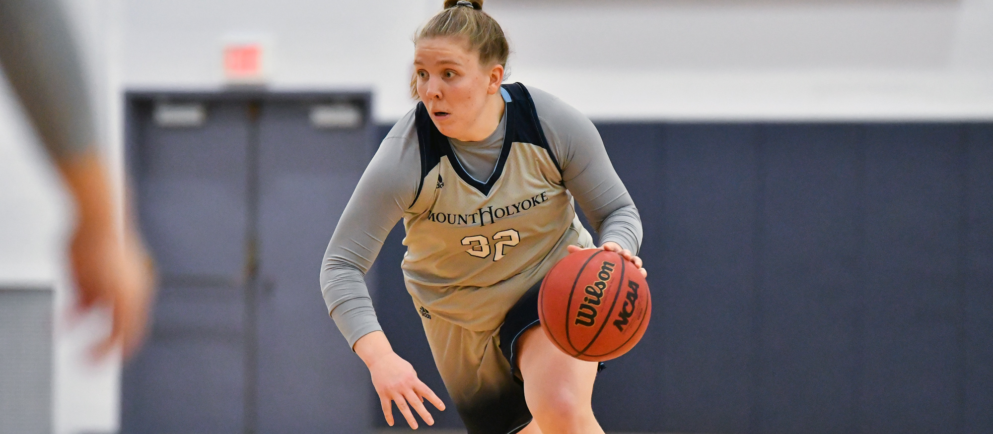 Sophomore Cal McGonagle and the Mount Holyoke basketball team open their 2022-23 season on Nov. 10 at UMass-Boston. (RJB Sports file photo)