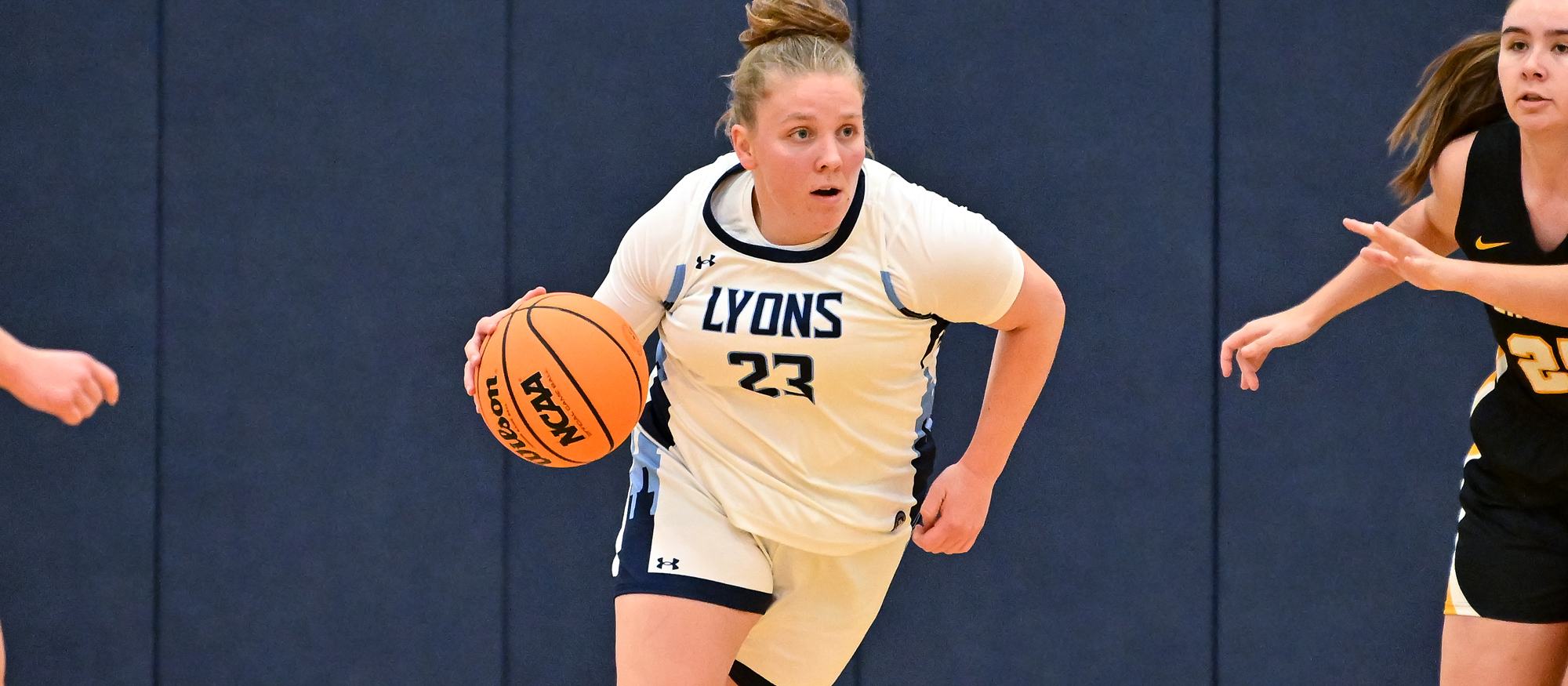 Cal McGonagle scored a team-high eight points in Mount Holyoke's game at Union College on Dec. 3, 2024. (RJB Sports file photo)