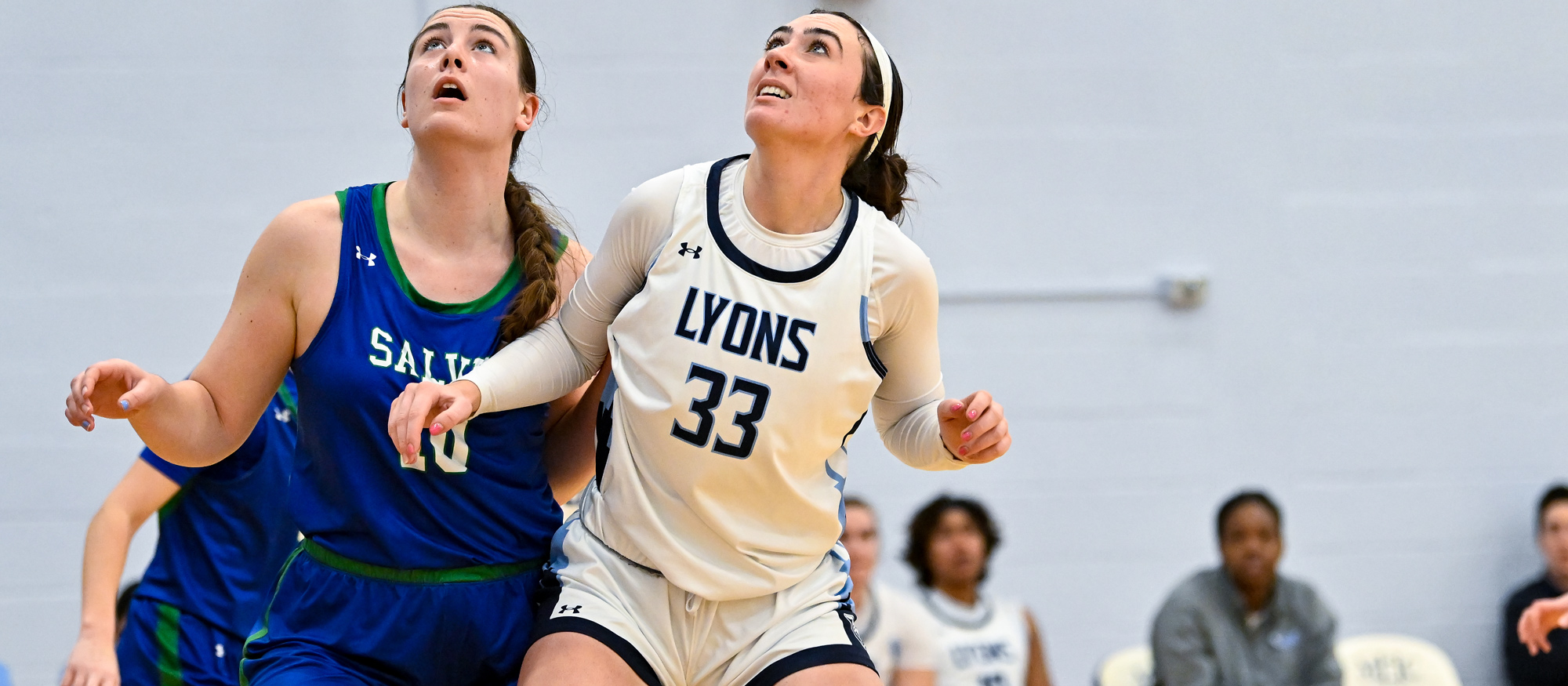 Schuyler Pettibone had six rebounds in Mount Holyoke's loss to Babson on Feb. 19, 2025. (RJB Sports file photo)
