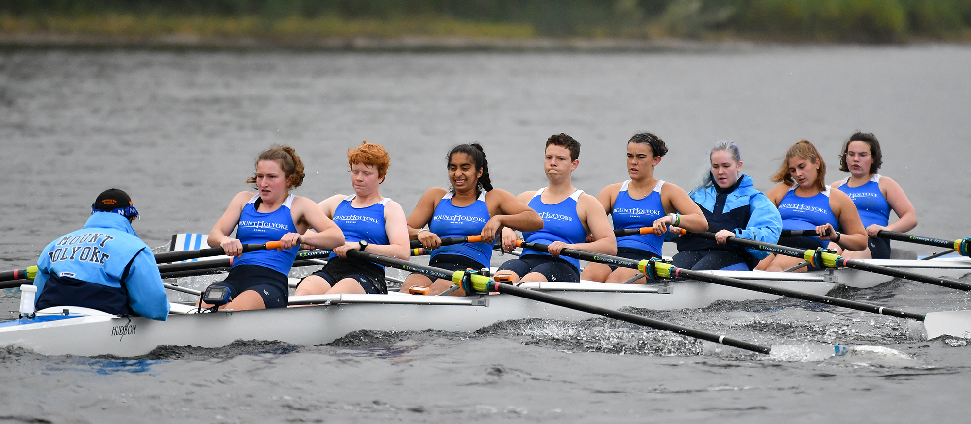 No. 15 Rowing Tops No. 11 Coast Guard and Division-I Holy Cross