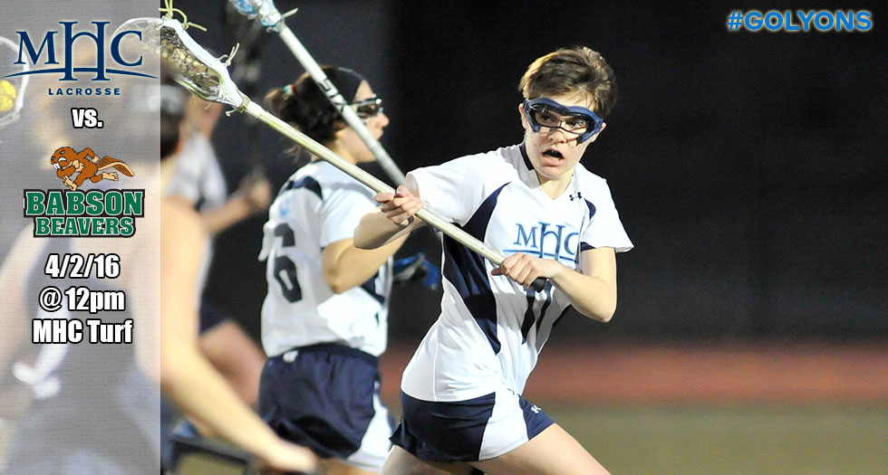 Lyons Game Day Central: Lacrosse vs. Babson on Saturday