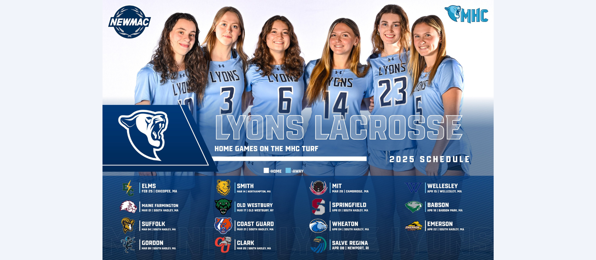 Lyons announce 2026 lacrosse schedule