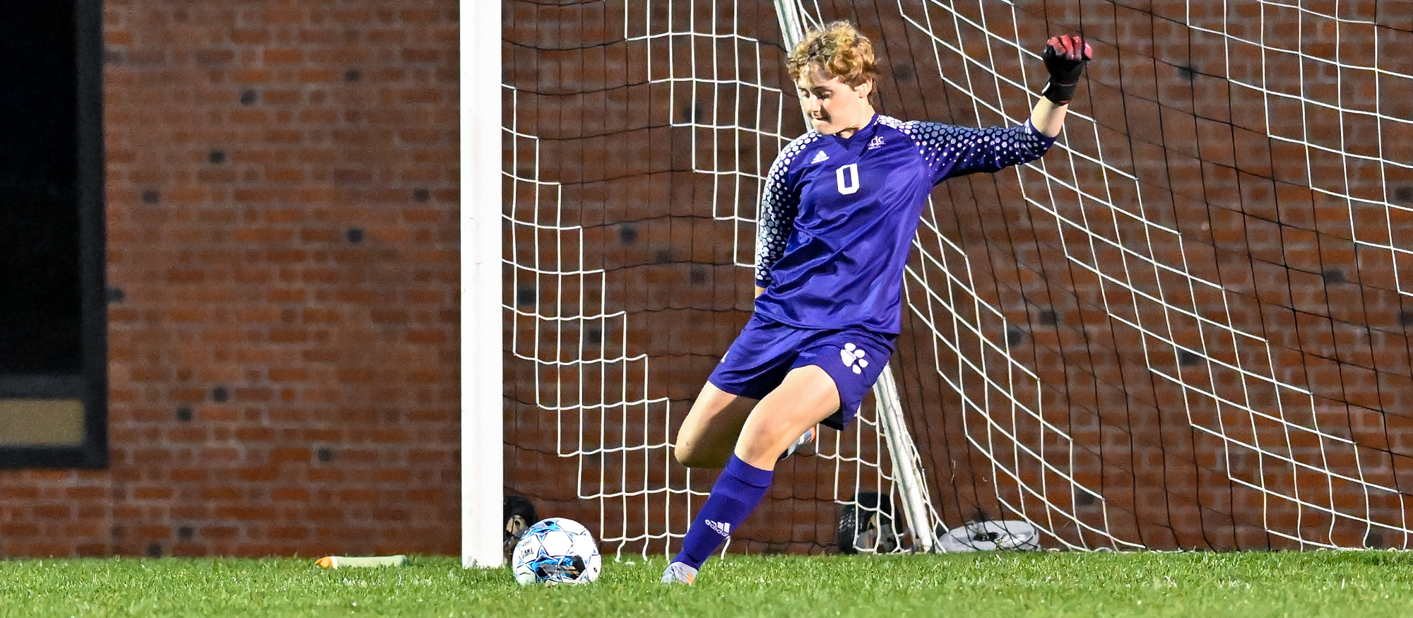 Evie Krieg recorded a career-high 14 saves in Mount Holyoke's 0-0 tie with Endicott College on Sept. 14, 2024. (RJB Sports file photo)