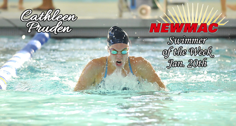 Pruden Garners Swimmer of the Week Honors