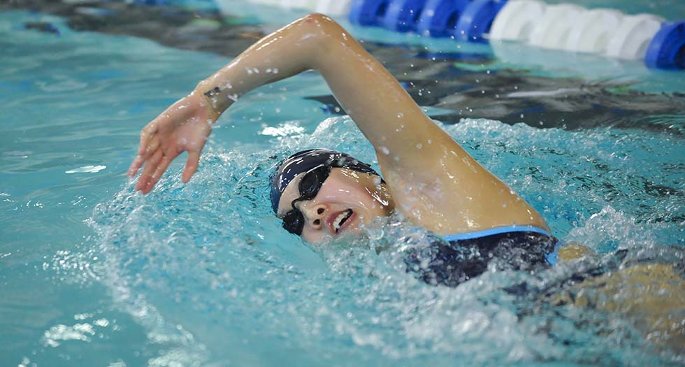Swimming & Diving Sweeps Vassar & Trinity