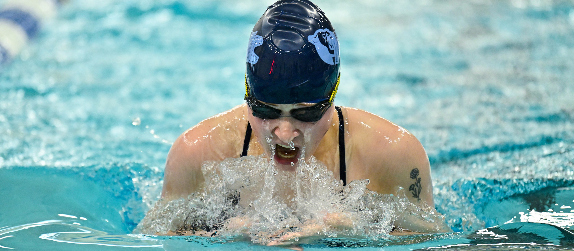 Lyons race well in home pool against Wellesley