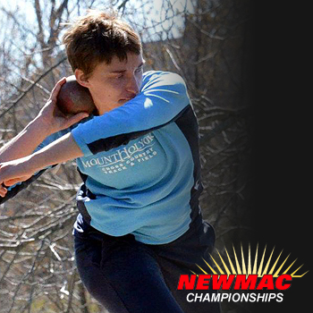 Larson-Koester Wins Discus at NEWMAC Championships