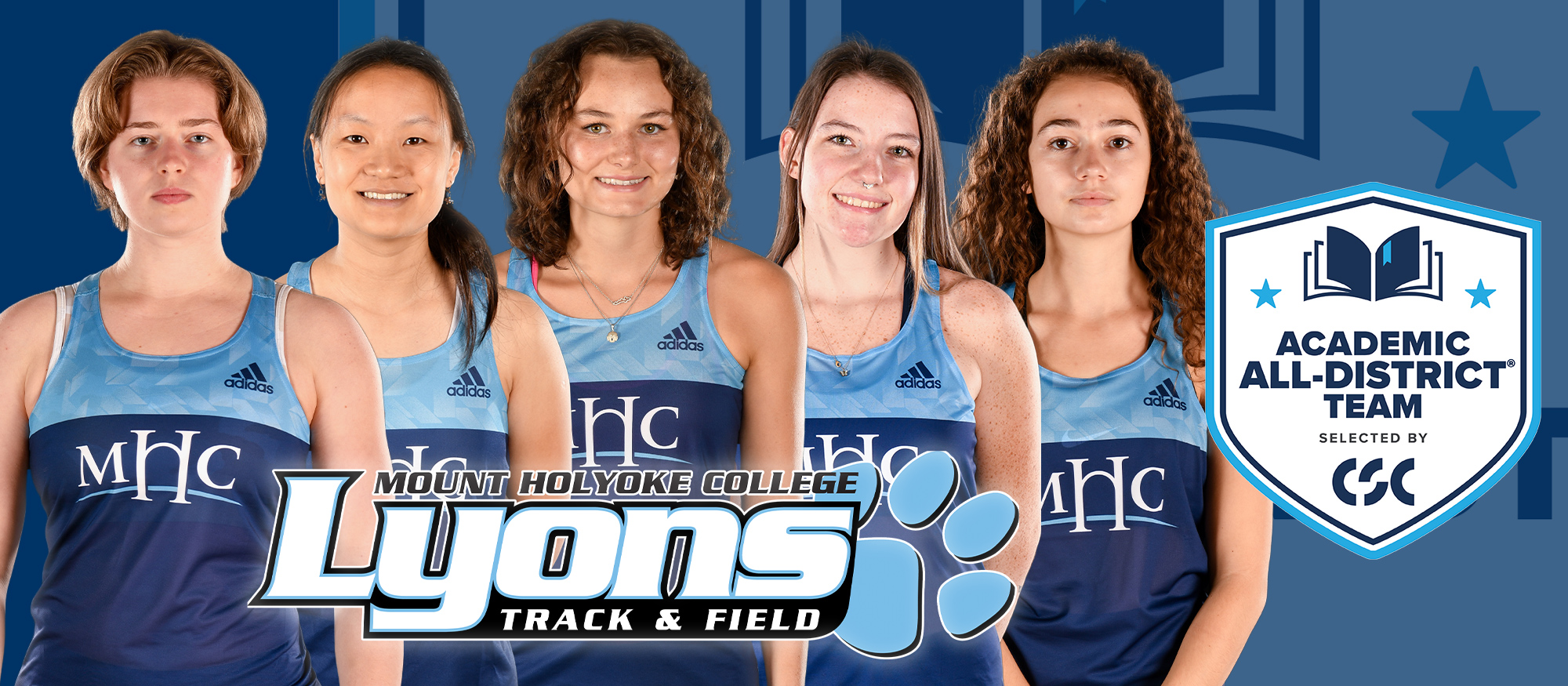 Five recent track and field graduates named to CSC Academic All-District Team