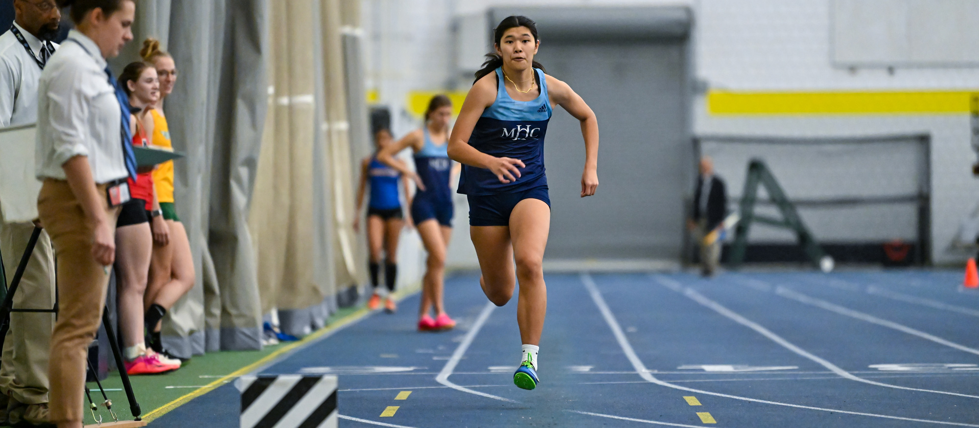 Elle Rimando took first place among 17 athletes in the long jump at Tufts University's Branwen Smith-King Invitational on Jan. 17, 2026. (RJB Sports file photo)