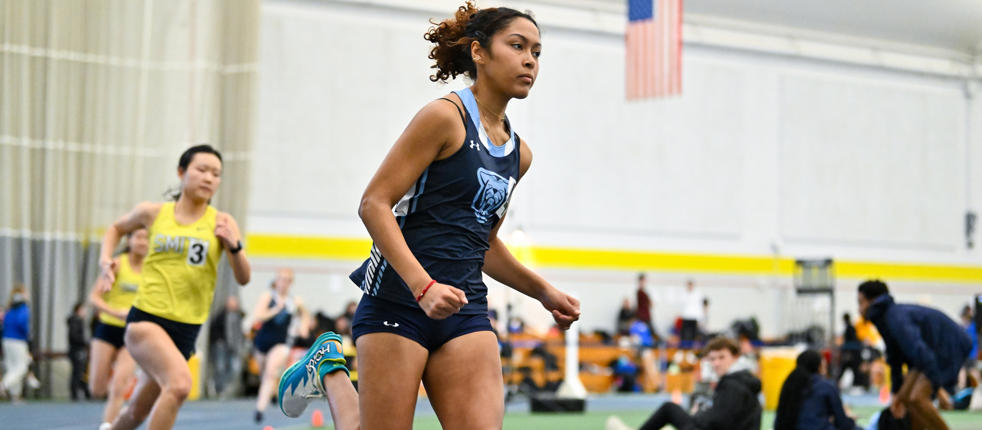 Sachi Robinson placed fourth in the 400 meters at the Wheaton Invitational on Feb. 7, 2026. (RJB Sports file photo)
