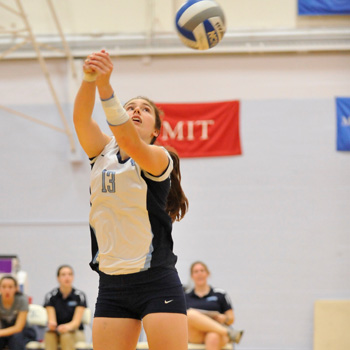Volleyball Falls to Emerson in Five Sets