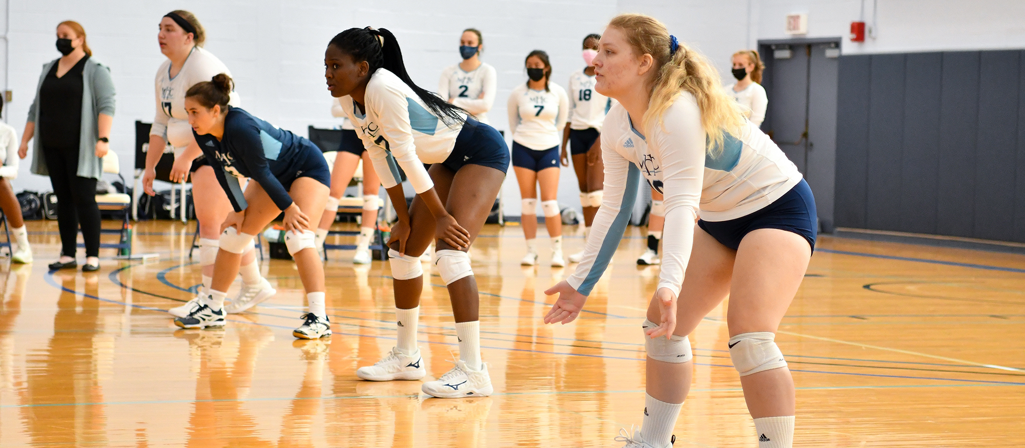 Wellesley Delivers Three-Set Win Over Volleyball in NEWMAC Play