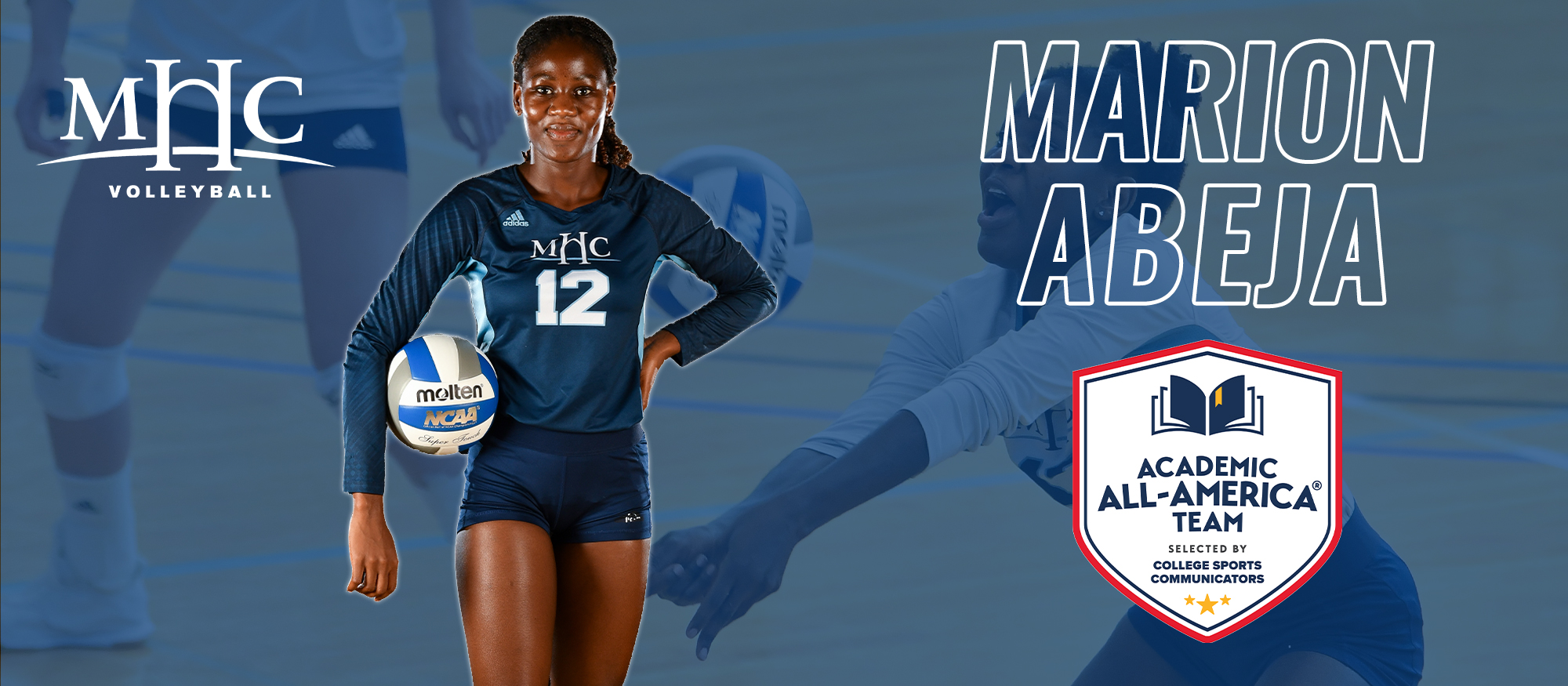 Abeja named Division III Volleyball Academic All-American